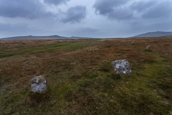 Merrivale stone circle on Dartmoor
