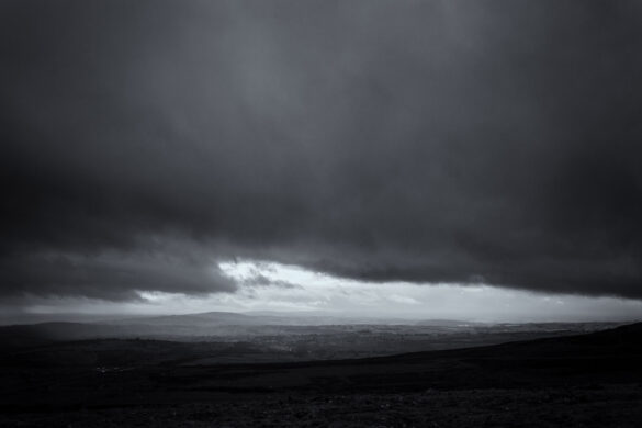 Last Light over Dartmoor - David Gibbeson photography