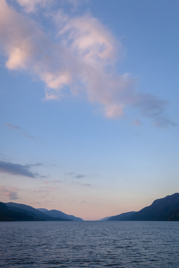 Dusk at Loch Ness - Limited Edition Fine Art Print by David Gibbeson