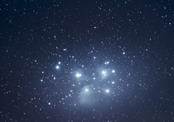 Pleiades (M45) - The Seven Sisters by David Gibbeson