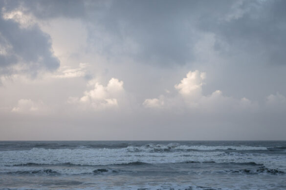 A Stormy Day in Devon by David Gibbeson